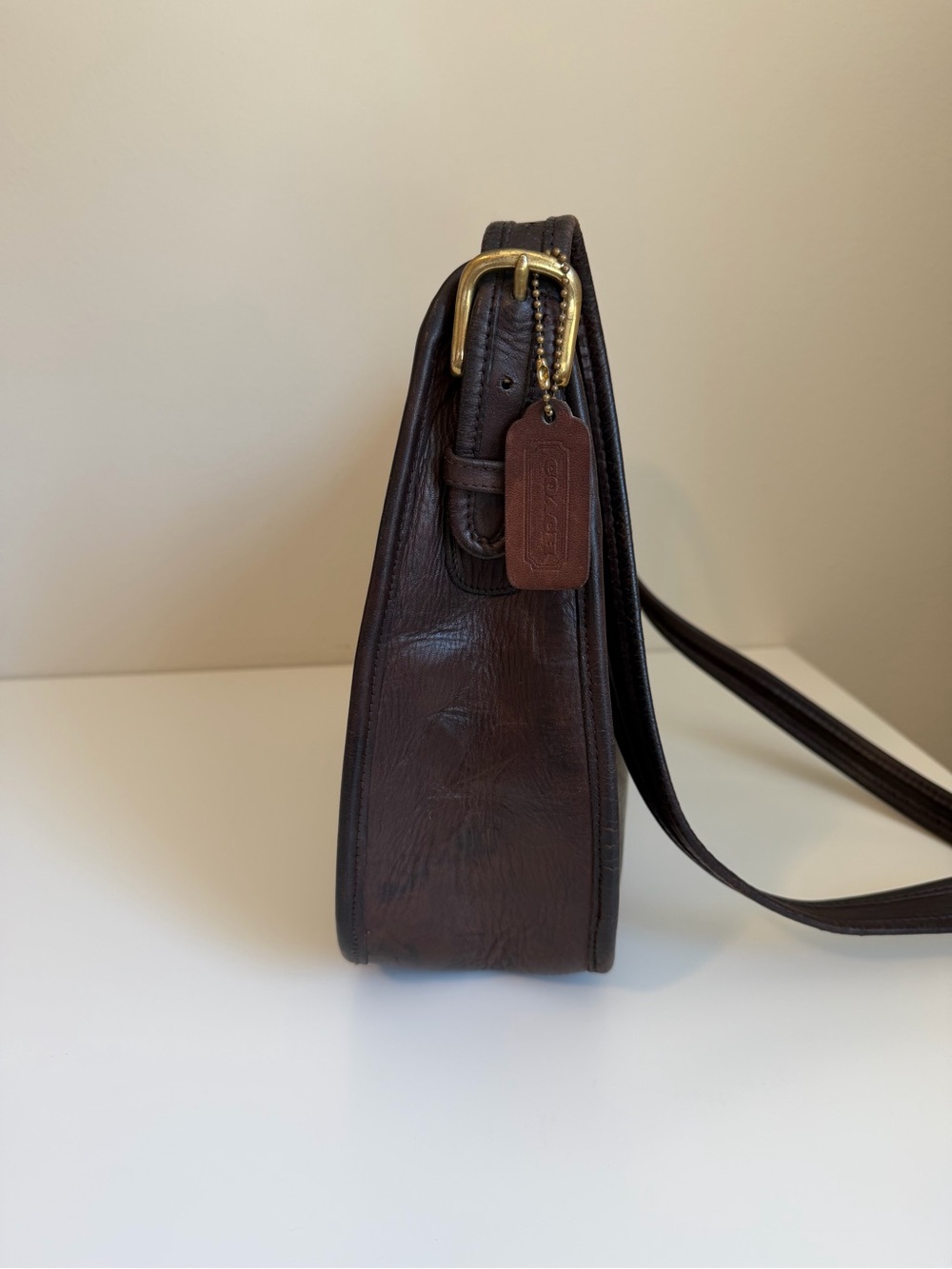 Vintage Coach Classic Hobo 9855 brown - Picture 4 of 12